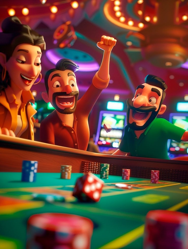 Simbol wild dan scatter yang memicu bonus Contoh simbol wild dan scatter dalam Number Pattern